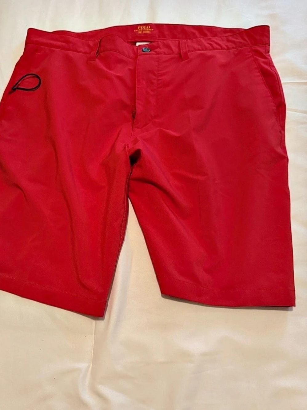 Polo Ralph Lauren Men's Red Shorts Waist 36 Like New